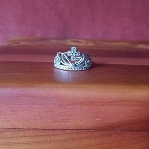 Sterling silver crown ring 👑